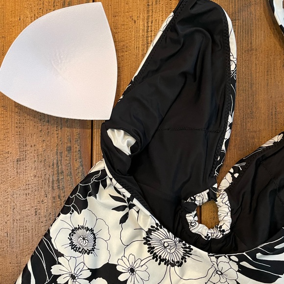 Seafolly One-Piece Halter Bathing Suit - Picture 7 of 11